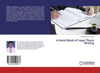 Gyanendra Kumar Sahu | A Hand Book Of Legal Thesis Writing | Taschenbuch (2020)