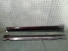 KIA MAGENTIS SILL SIDE SKIRT PAIR LEFT RIGHT DARK RED WINE MK2 MG 2005 - 2010