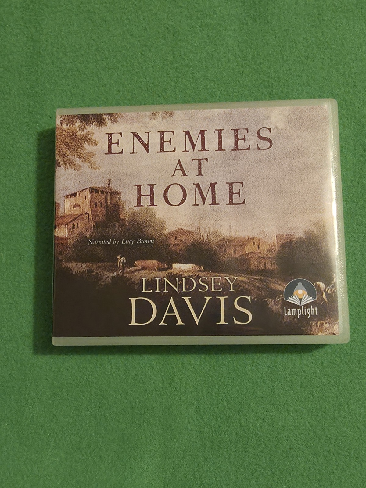 Enemies at Home - Lindsey Davis - 9 CD's Audiobook Narrated by Lucy Brown