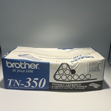 Brother TN-350 Black Toner Cartridge Genuine Brand New Sealed Box OEM