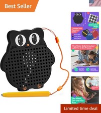 Magnetic Drawing Board for Kids  Toddlers with Beads and Magnet Stylus Pen -...