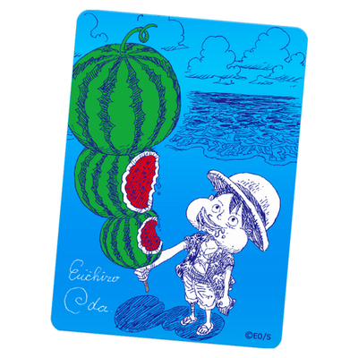 ワンピース2026メタキラカード ONE PIECE NatsuComi 2026 Meta Kira Card Luffy Eiichiro Oda Signed