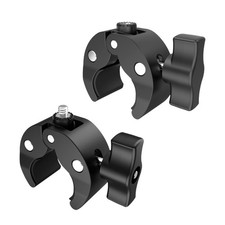 Camera Mounting Super Clamp with Curved Padded Jaw and Screw Adjustment
