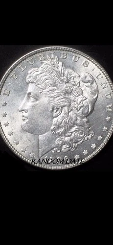 1878 - 1904 Random Common Date Morgan Silver Dollar $1 Coin BU UNC Uncirculated