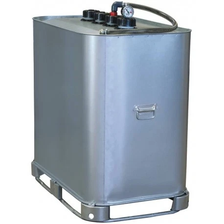 Cuve de stockage galvanisée DP 700 litres pré-équipée - Photo 1/1