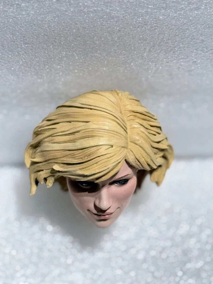 SIDESHOW POWER GIRL ESCALA 1/4 FORMATO PREMIUM SOLO RETRATO DE CABEZA Foto 4 de 4