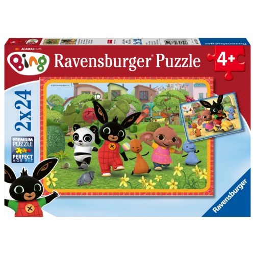 Ravensburger RVB07821 2 Puzzle da 24 Pezzi - Bing - Immagine 2