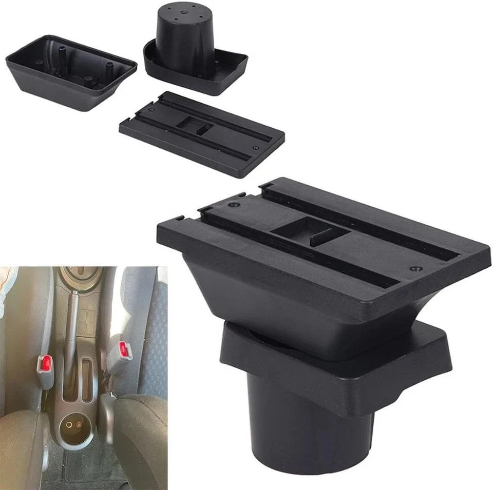 Armrest Box for Scion XD 2008-2016 Console Double Layer Storage with USB Ports - Image 2 of 4