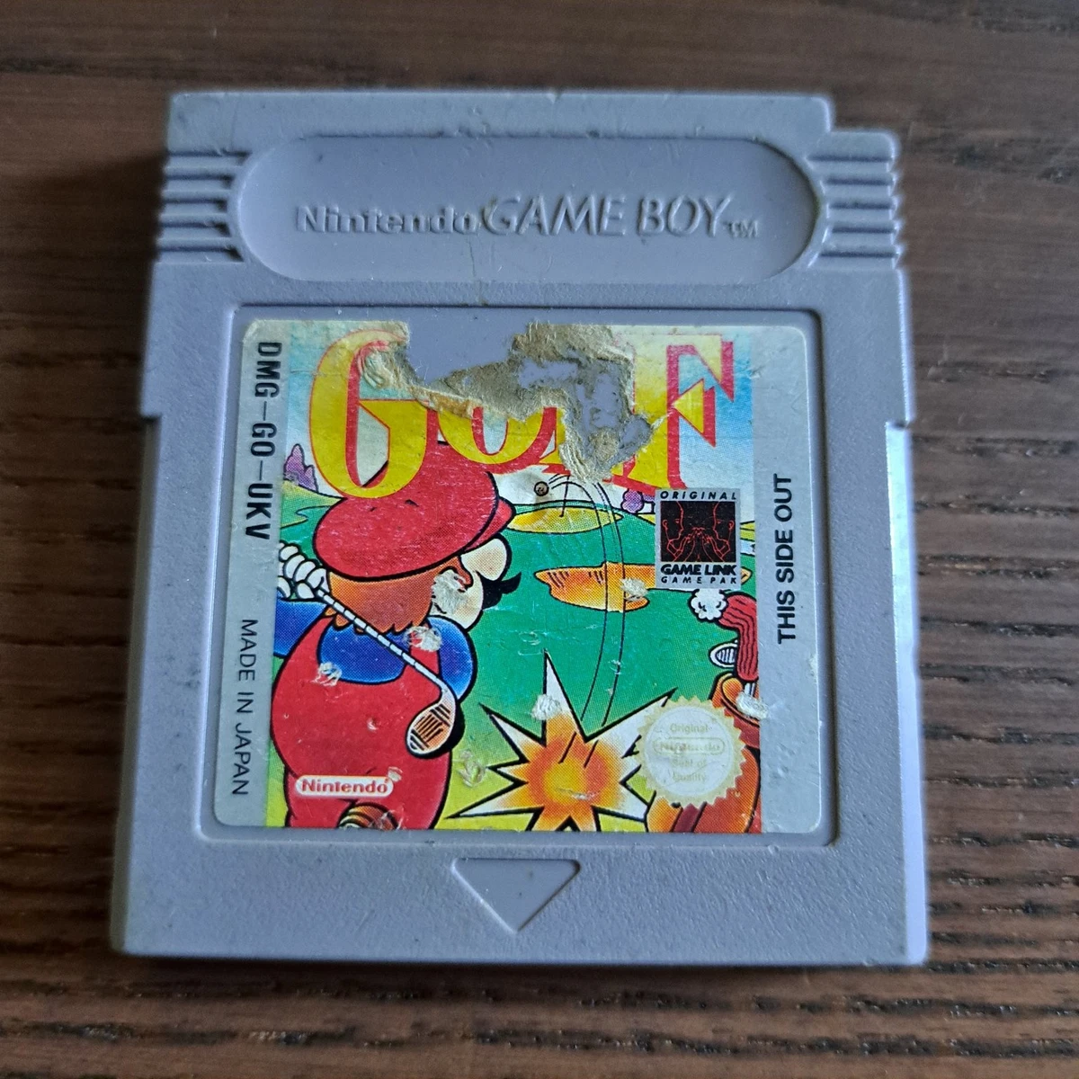 Cartucho Nintendo GOLF Game Boy DMG-GO-UKV Original