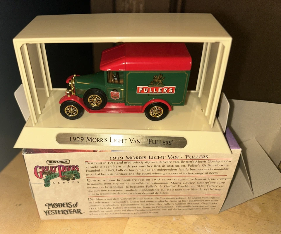 MATCHBOX COLLECTIBLES GREAT BEERS OF THE WORLD FULLERS 1929 MORRIS LIGHT VAN - Image 3 of 3