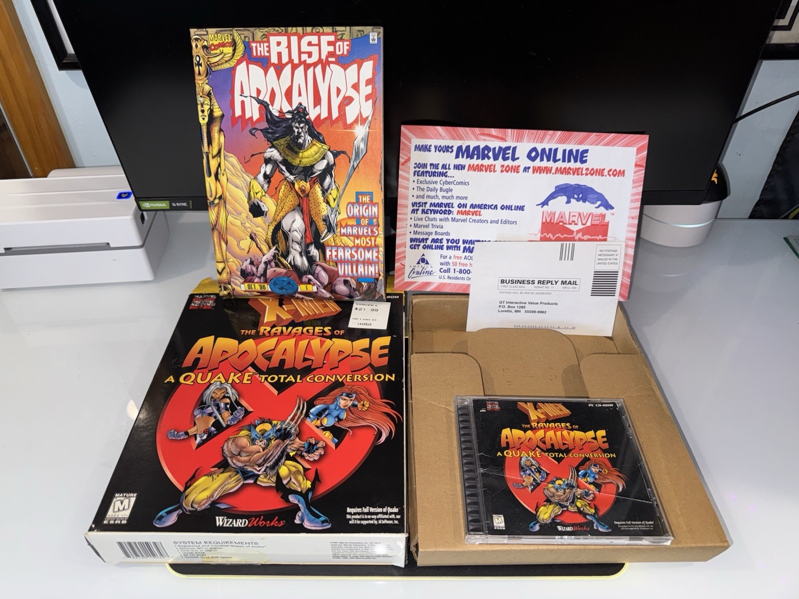 X-Men Ravages of the Apocalypse - Retro PC Big Box Computer Quake Game ...