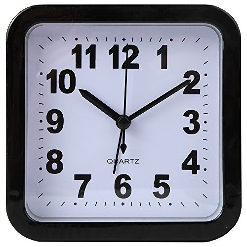 Jumbo Large Digit Standalone or Wall Mount Analog Alarm Clock