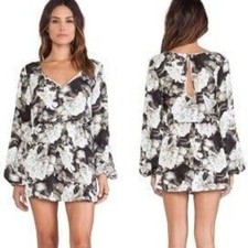 Show Me Your Mumu New Faux Wrap Floral Dress Small