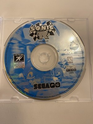 Vintage Sonic R Sega PC Collection for Windows 95/98 Game Only 1999