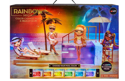 Rainbow High Color Change Pool and Beach Club Playset (578475) MGA Entertainment