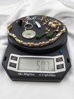 14k 10k Platinum Gold Jewelry Diamond Bracelet Scrap Lot Ring Ear Pendant 50.7gr — photo 4