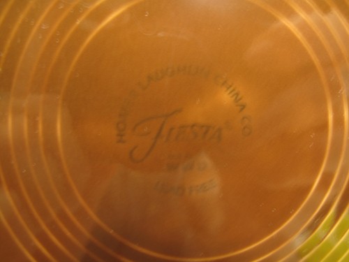 MODERN FIESTAWARE SET OF 8 ROUND LUNCHEON PLATES MIXED COLORS 9"~RETRO~ART DECO - Picture 17 of 18