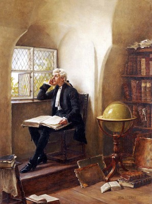 John Arthur Lomax ''Young Academic'' british victorian Brown Artwork Fine Art
