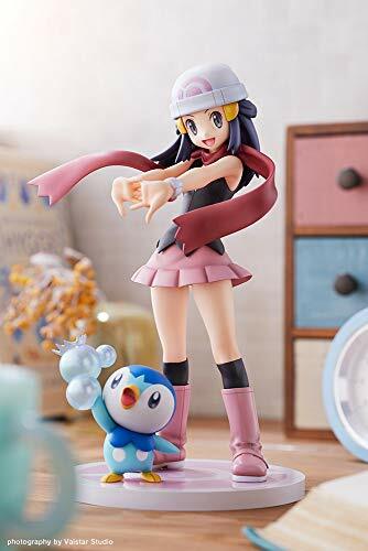 Kotobukiya ポケットモンスター Hikari with Pochama ARTFXJ Pocket Monster Series Hikari with Pochama 1/8 Scale
