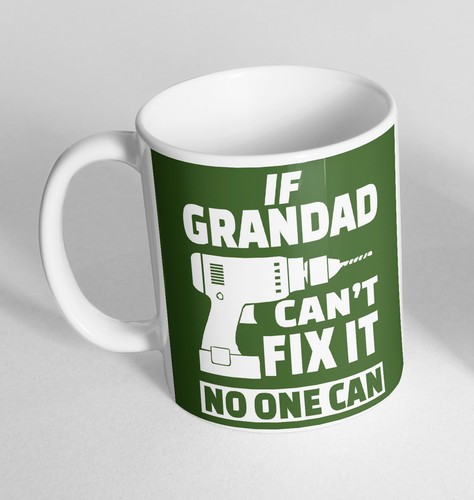 If Grandad Cant Fix It No One Can Novelty Mug Cup Funny Gift Tea Coffee 17 - Picture 3 of 4