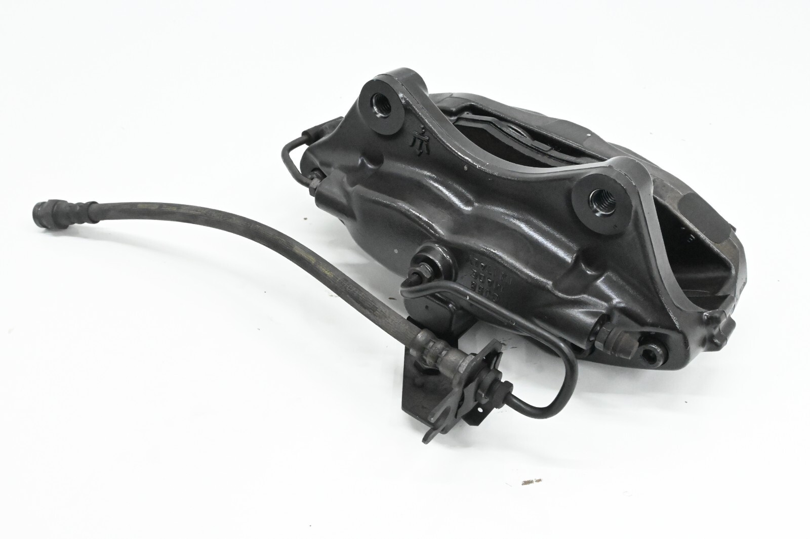⭐ 14-17 Maserati Ghibli Quatt Rear Right Brembo Brake Caliper Shoe Silver Oem