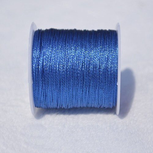 One Spool Metallic Wrapping Thread Rope Craft Jewelry Beading Braided Craft Cord - Picture 17 of 23