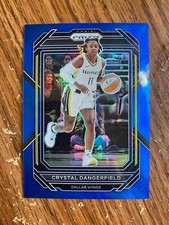 2023 Panini Prizm WNBA Crystal Dangerfield #29 Blue Prizm /175