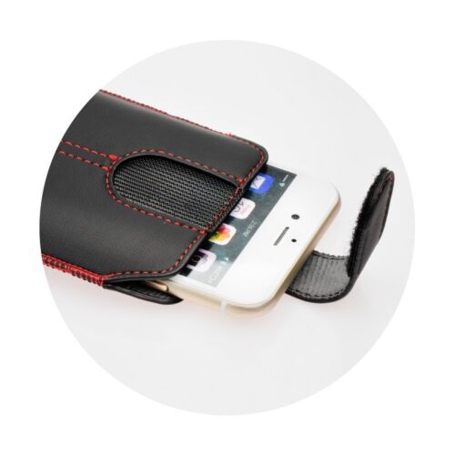 Handy Tasche Etui Schutz Hülle Slim Case schwarz-rot für Nokia 3310 (2017) - Bild 3 von 3