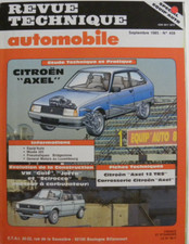 Revue technique Citroen AXEL