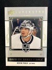 23-24 UD Series 1 Hockey Superstar Honor Roll HR-15 Kevin Fiala