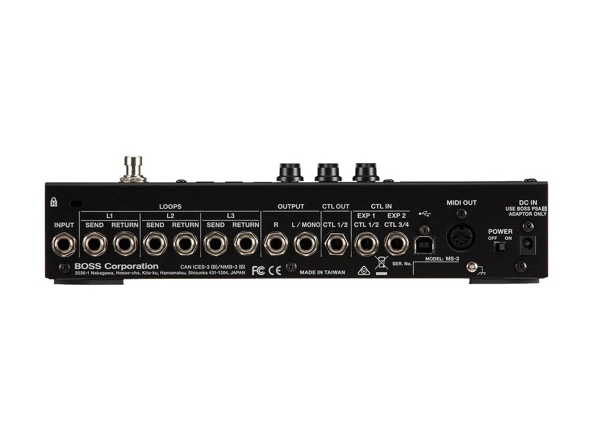 BOSS MS−3 BOSS/MS-3 Multi Effects Switcher Boss Multi Effects Switcher