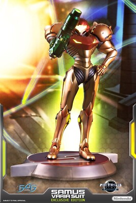 First4Figures F4F Metroid Prime Samus Varia Suit Exclusive Statue NEW - SEALED