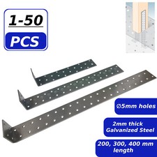 Anchor Brackets Galvanized Metal Wood Corner Tie L for Wood Right Angle Plate