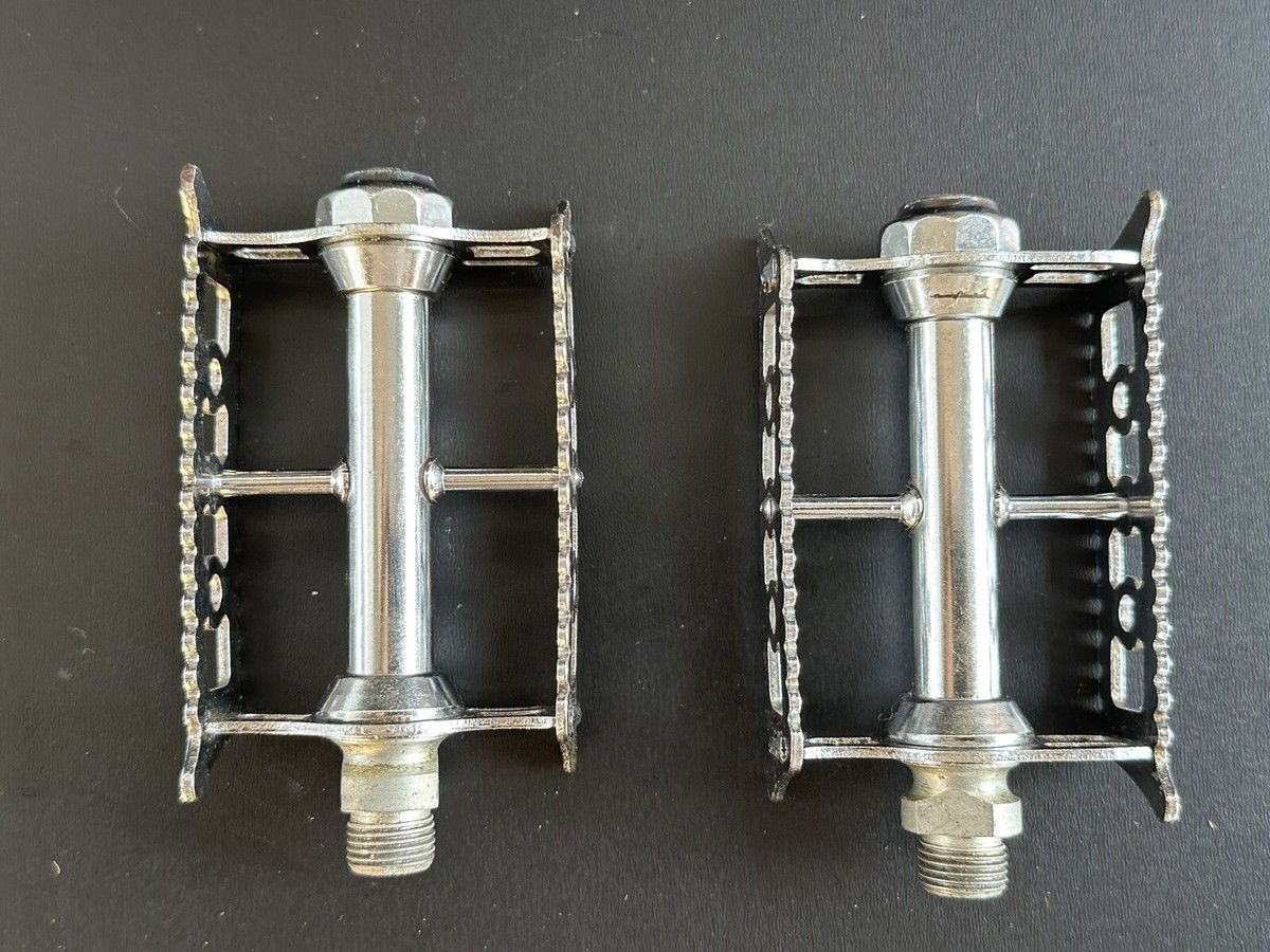 Vintage Lyotard Quill Pedals, Rat Trap Course #36, Road