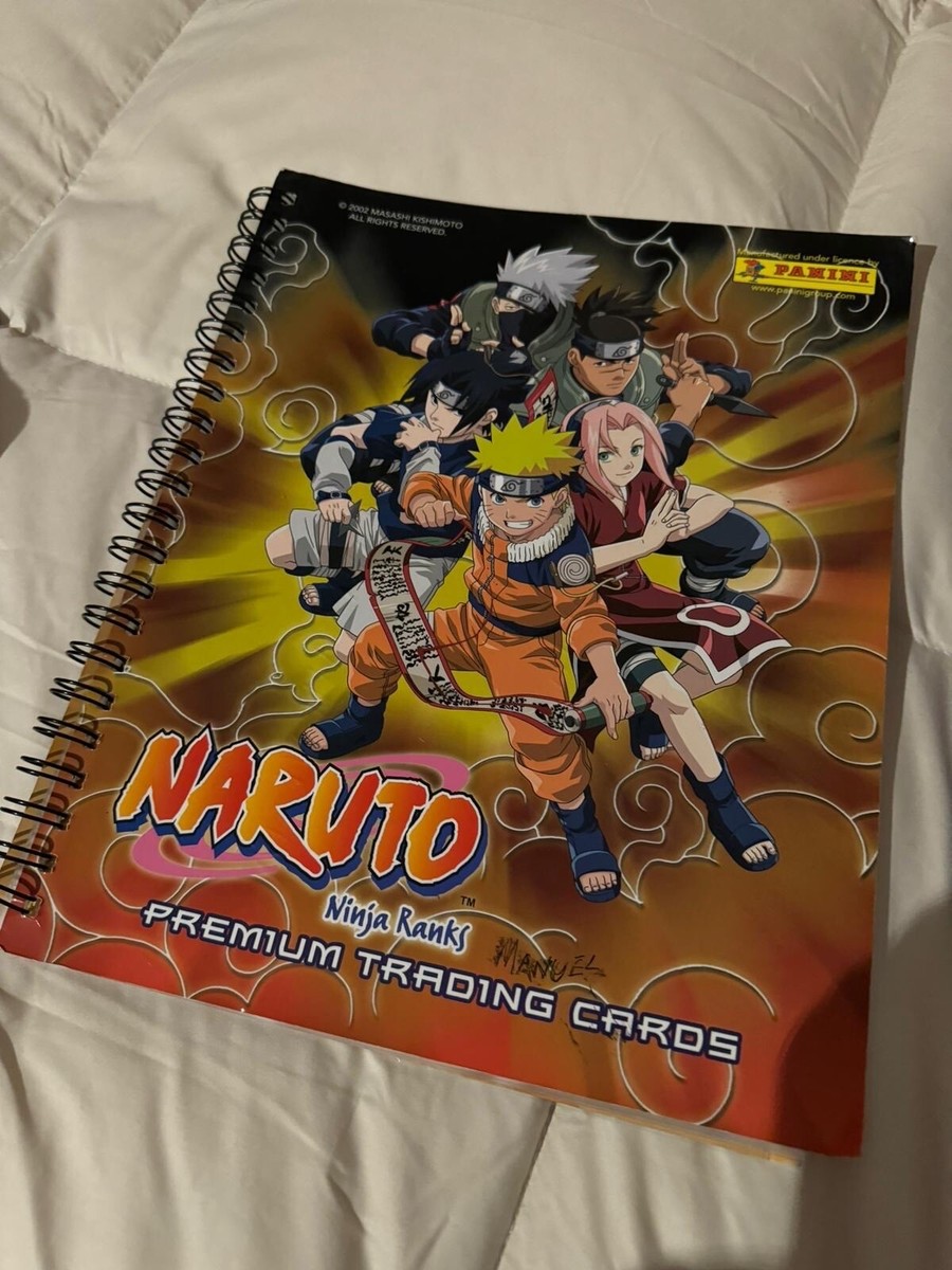 NARUTO NINJA RANKS PREMIUM TRADING CARDS - ED. PANINI 2002 Set