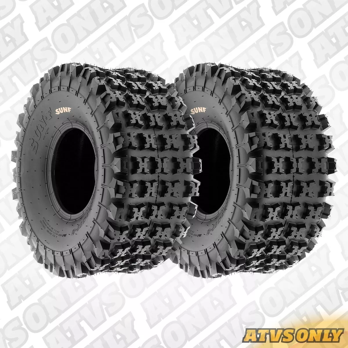 20x10 9 BLASTER ATV QUAD REAR TYRE ROAD STREET TIRE YAMAHA PAIR