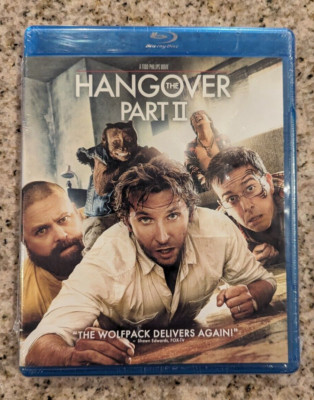 The Hangover Part II (Blu-ray Disc, 2015) NEW Todd Phillips Bradley Cooper) 