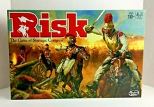 Risk Game of Strategic Conquest Board Game by Hasbro 2015 Never Used READ