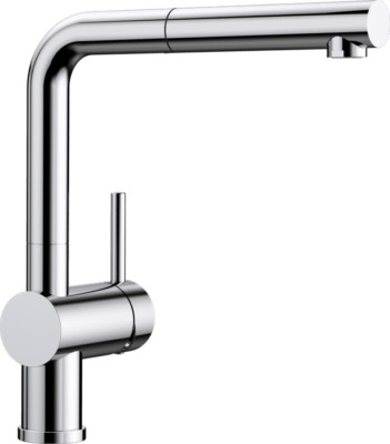 LINUS-S Küchenarmatur Chrom Hochdruck Schlauchbrause 512402