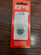 K-S Threading die 2.5mm x 0.45 461
