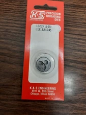 K-S Threading die 2.5mm x 0.45 #461