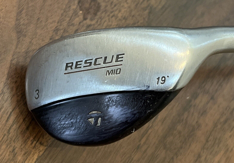 TAYLORMADE RESCUE MID 3 HYBRID 19 LOFT GOLF CLUB
