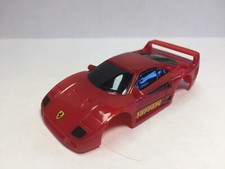 TYCO " Highly Detailed " FERRARI F40 BODY in RED/ Bl Brand New old STOCK