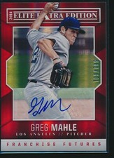 2014 Elite Extra Edition Franchise Futures Autograph Auto Greg Mahle 709/799