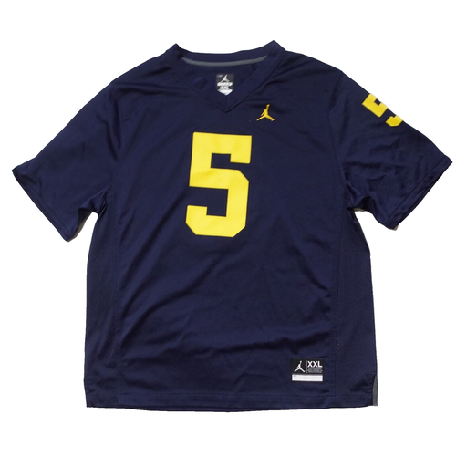 Men's 2XL Michigan Football Jersey Air Jordan #5 Jabrill Peppers