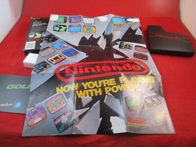 Golf (Nintendo NES) COMPLETE w/ Black Box manual game WORKS!