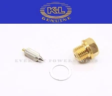 Carburetor Float Valve Carb Needle & Seat Yamaha 125 175 250 (See Notes) L109