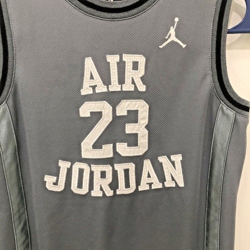 MICHAEL AIR JORDAN #23 JUMPMAN BOYS MEDIUM M 10-12 YRS BASKETBALL TANK TOP SHIRT - Picture 2 of 8