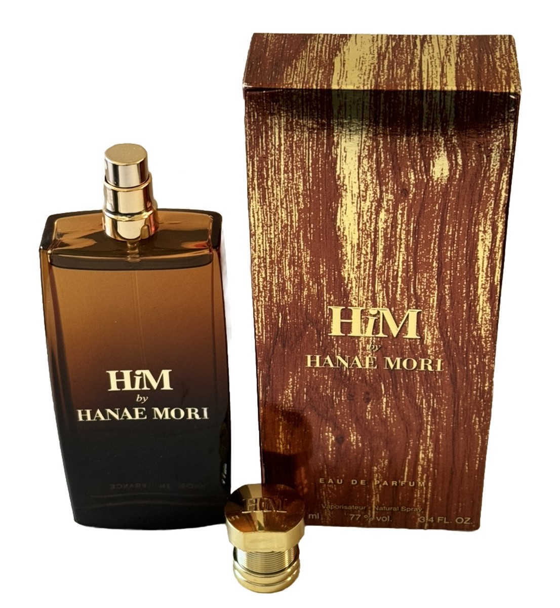 Hanae Mori HIM 3.4oz Eau de Parfum Spray For Men Brand New In Box