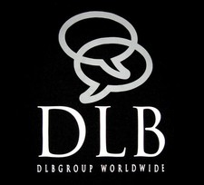 DLB Group STAFF T-Shirt, Men's Size LARGE Black Tee, International Marketing NEW